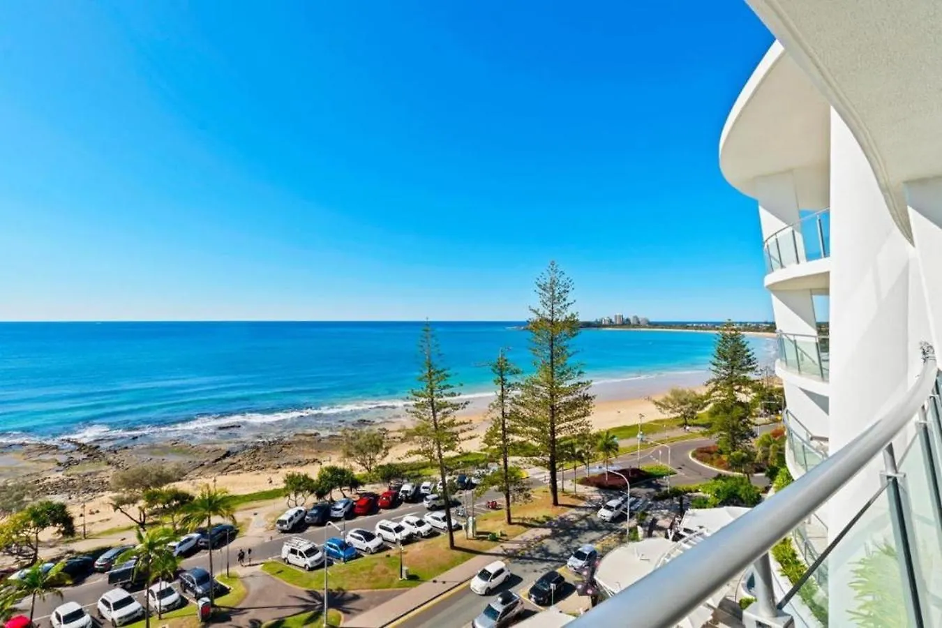 Sirocco Mooloolaba Oceanfront Luxury Sub-Penthouse 9Th Floor-Sleeps 6 Lejlighed Australien