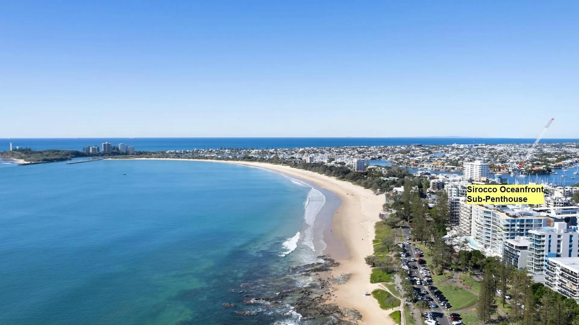 Sirocco Mooloolaba Oceanfront Luxury Sub-Penthouse 9Th Floor-Sleeps 6 Lejlighed
